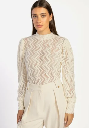 AAIKO Party Collection | Tops<Aimy Top Cream