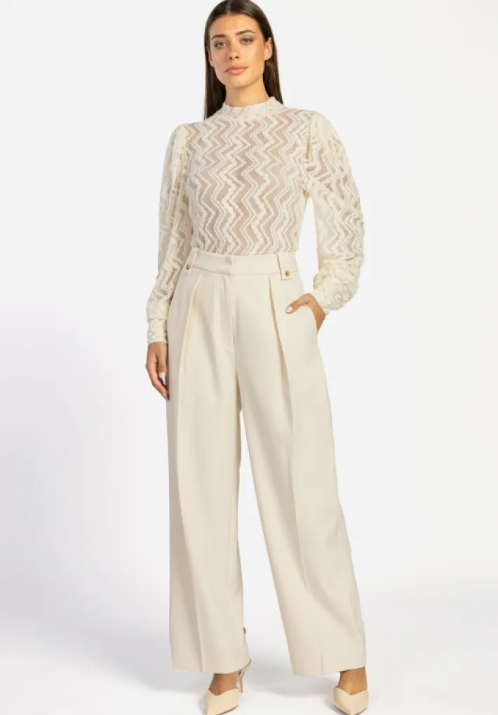AAIKO Party Collection | Tops<Aimy Top Cream