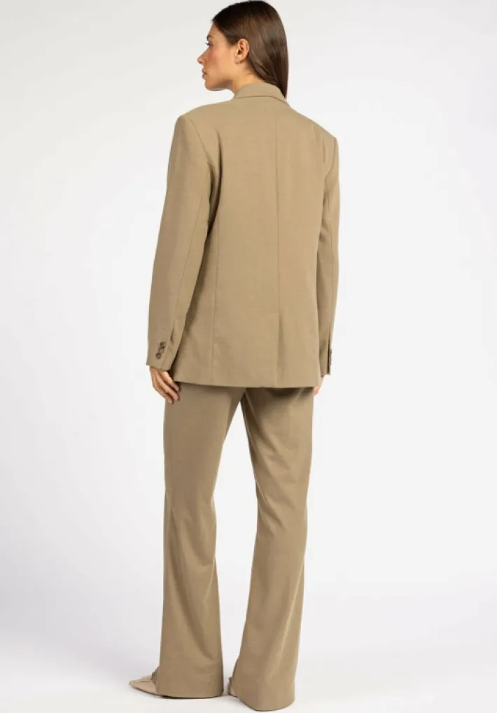 AAIKO Suits | Blazers<Amanda Blazer Taupe