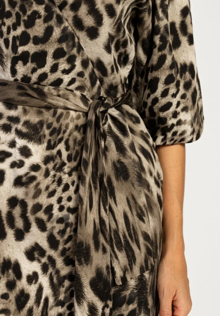 AAIKO Jurken | Sustainable Styles<Bailey Jurk Panterprint