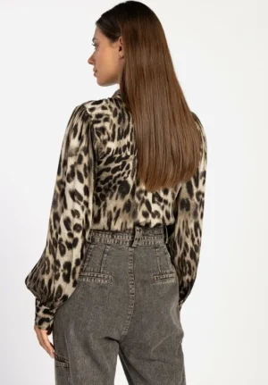 AAIKO Blouses | Sustainable Styles<Charonne Blouse Panterprint