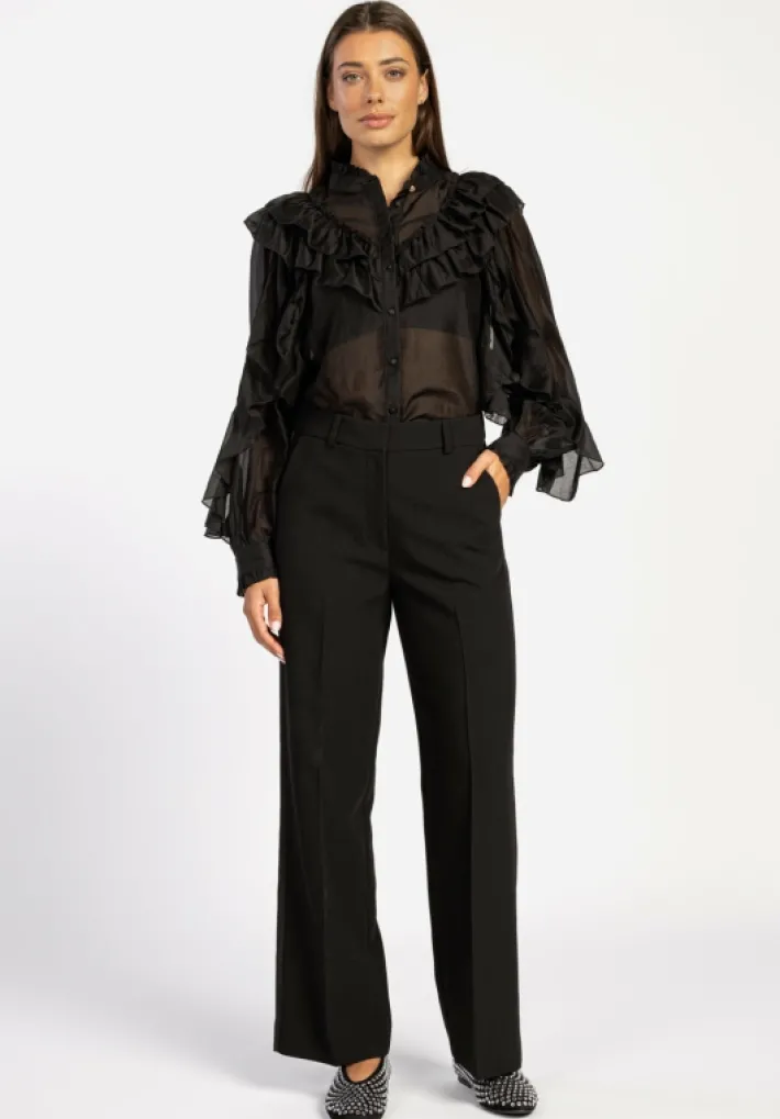 AAIKO Party Collection | Blouses<Daria Blouse Zwart