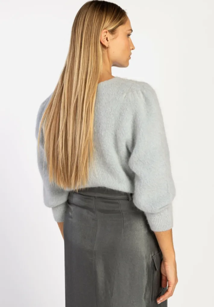AAIKO Knitwear<Denize Trui Grijs