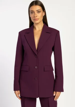 AAIKO Party Collection | Suits<Emilie Blazer Burgundy