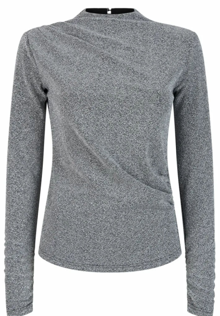 AAIKO Party Collection | Tops<Hayley Top Zilver