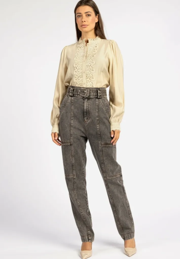 AAIKO Blouses<Isalee Blouse Zand