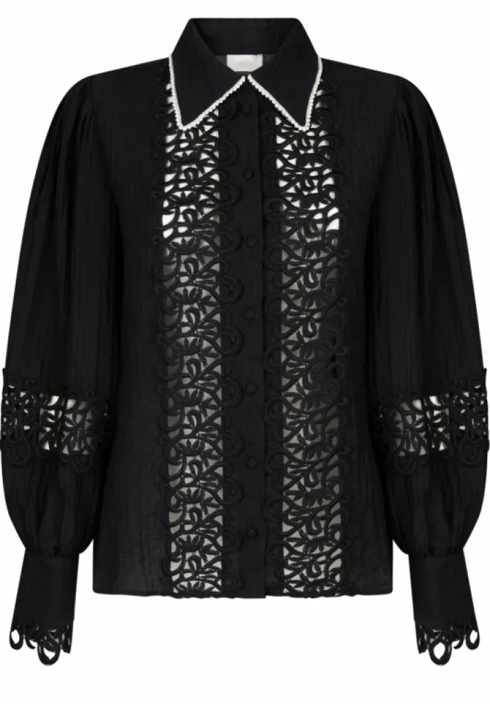 AAIKO Blouses<Loewy Blouse Zwart