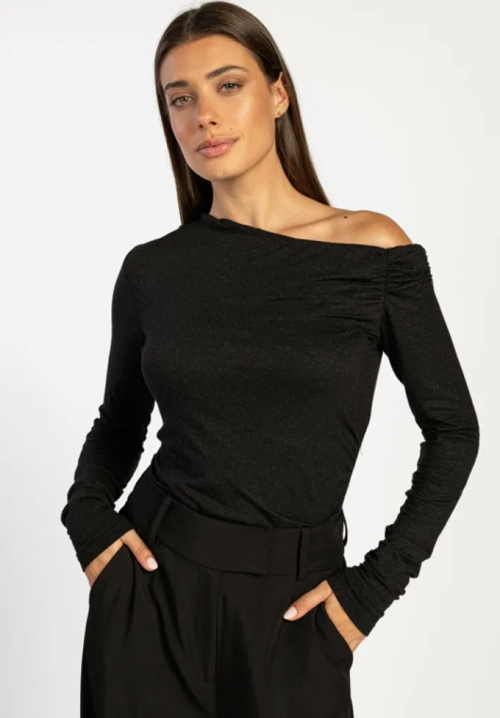 AAIKO Party Collection | Tops<Lumia Top Zwart