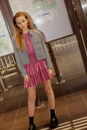 AAIKO Dresses | Jurken<Marthe Jurk Pink
