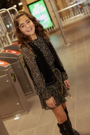 AAIKO Dresses | Jurken<Marthe Jurk Zwart