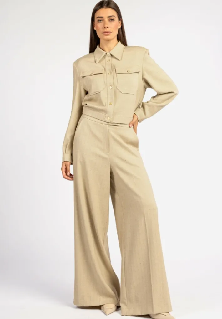 AAIKO Suits | Broeken<Nore Broek Beige