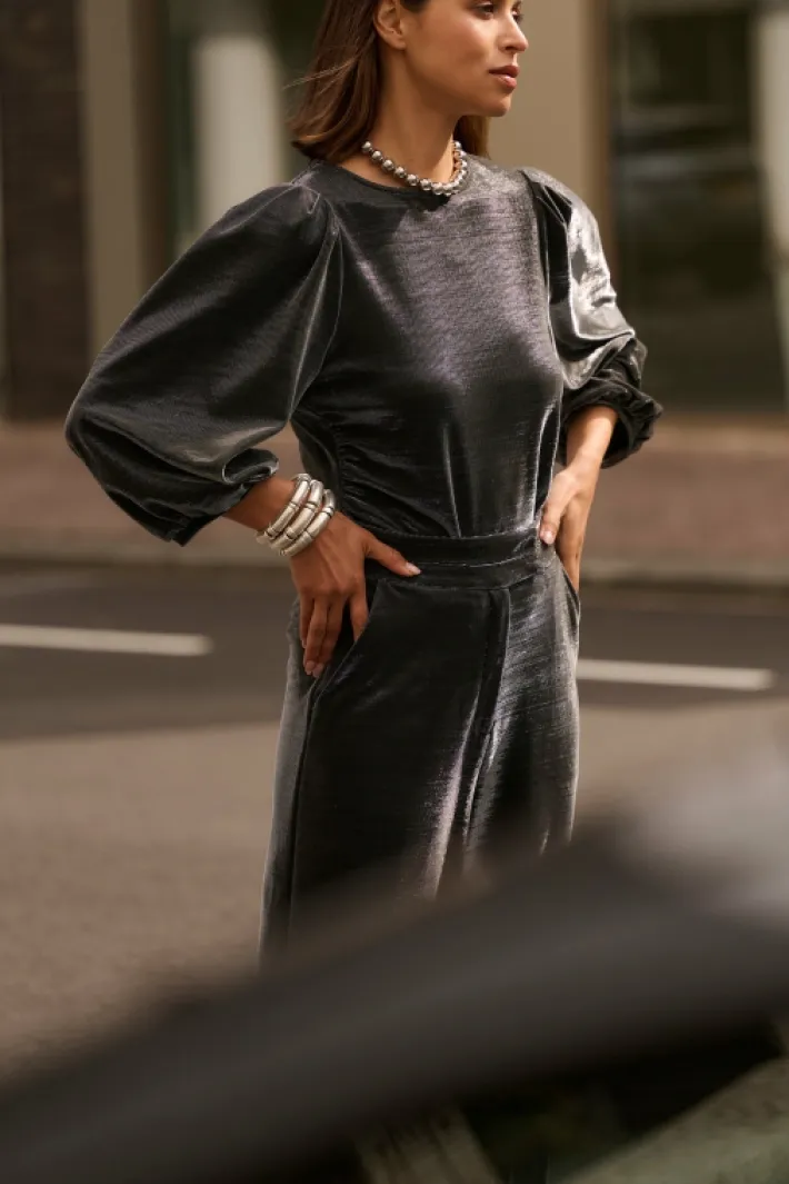AAIKO Party Collection | Broeken<Nore Broek Zilver