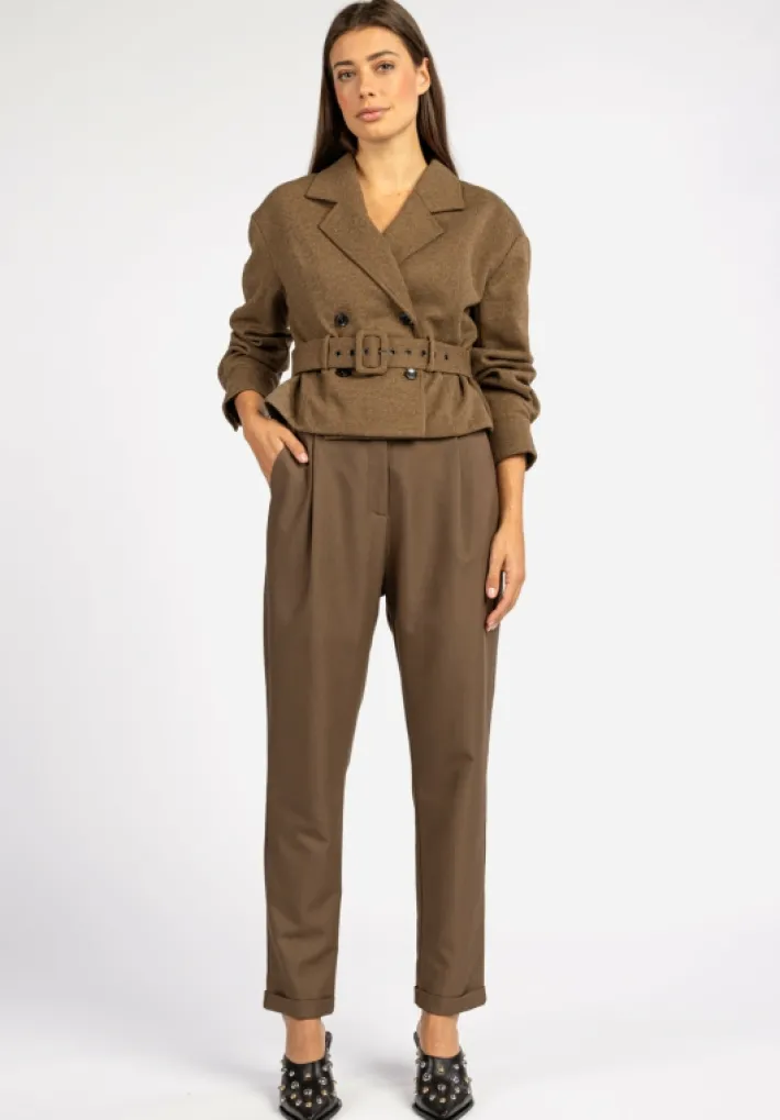 AAIKO Jackets<Polette Jack Bruin