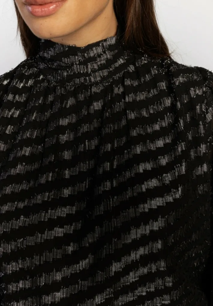 AAIKO Party Collection | Blouses<Quinty Blouse Zwart