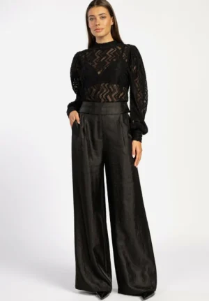 AAIKO Party Collection | Broeken<Rocia Shine Broek Zwart