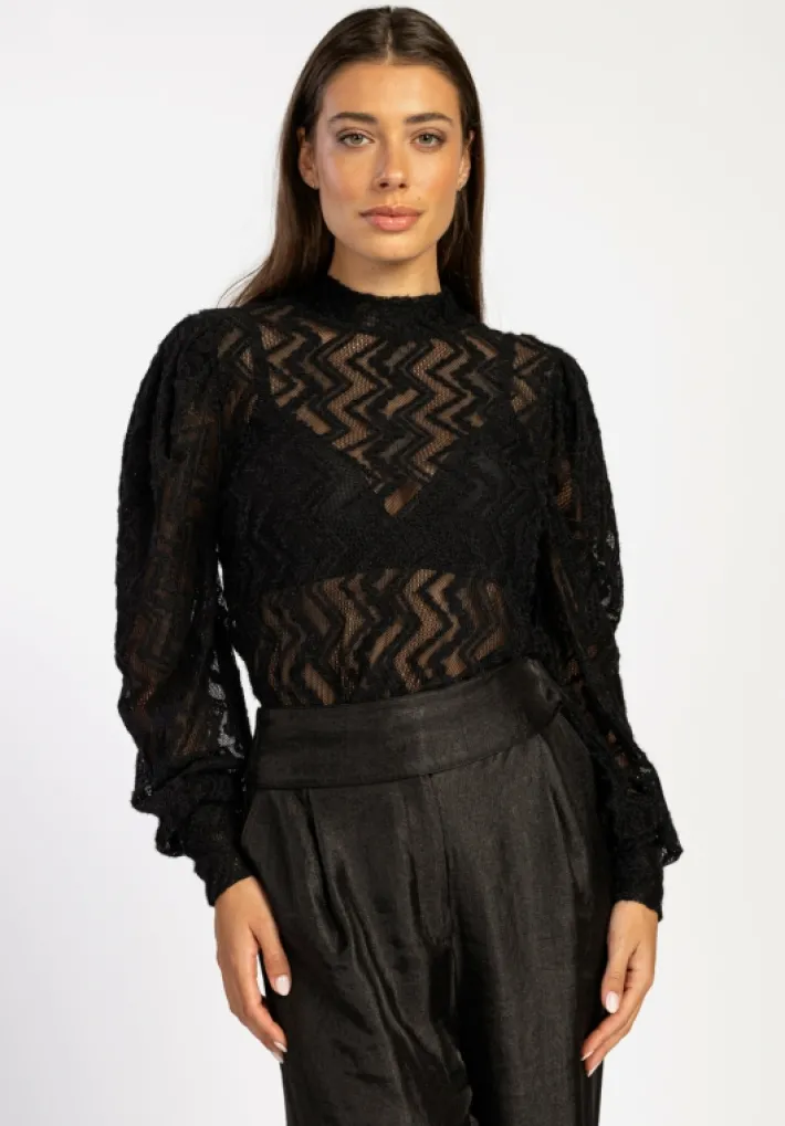 AAIKO Party Collection | Broeken<Rocia Shine Broek Zwart