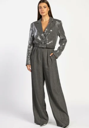 AAIKO Party Collection | Broeken<Saba Broek Grijs