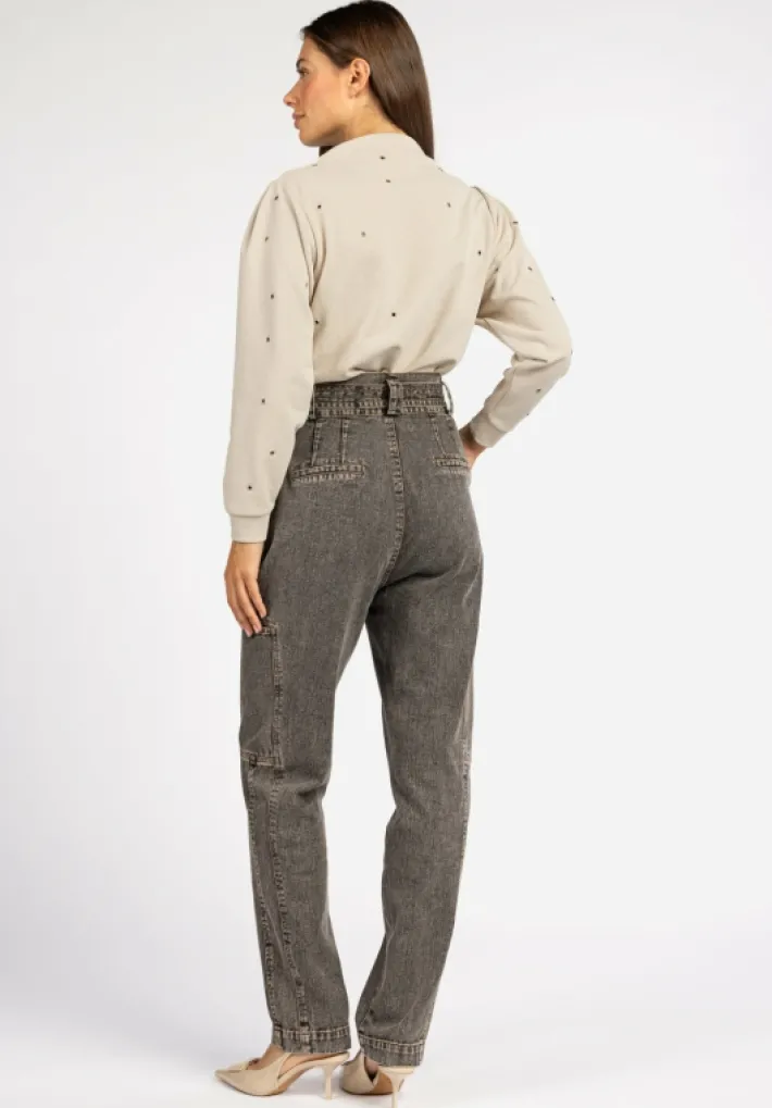 AAIKO Tops<Skyler Trui Beige