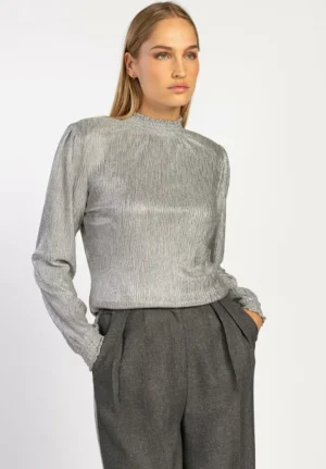 AAIKO Party Collection | Tops<Tory Top Zilver