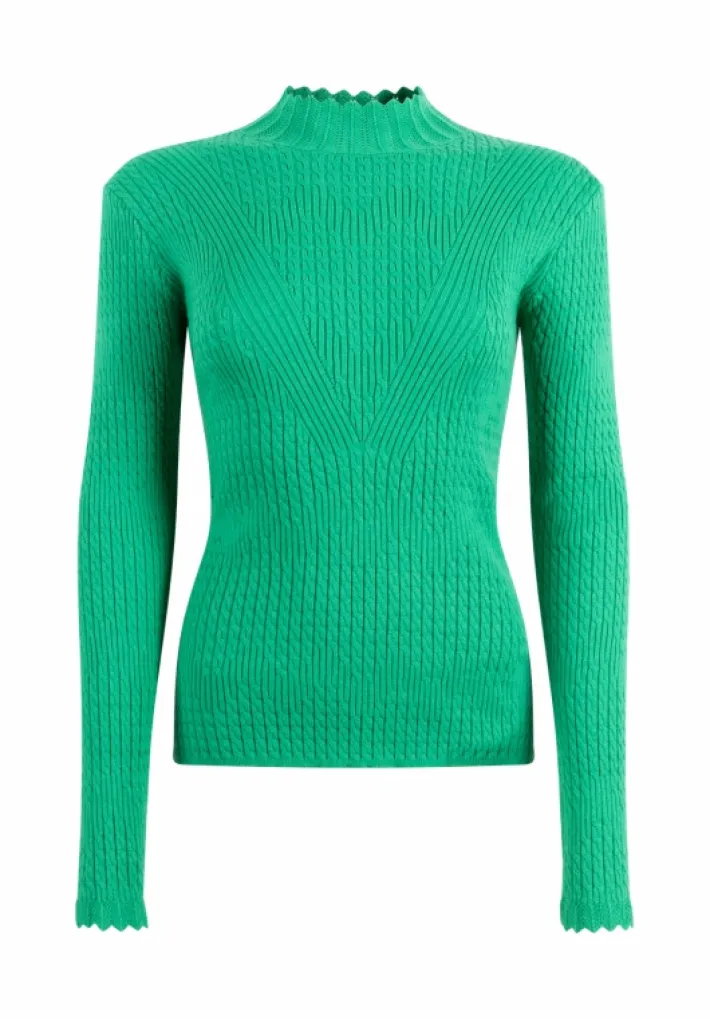 AAIKO Tops | Knitwear<Vida Top Groen